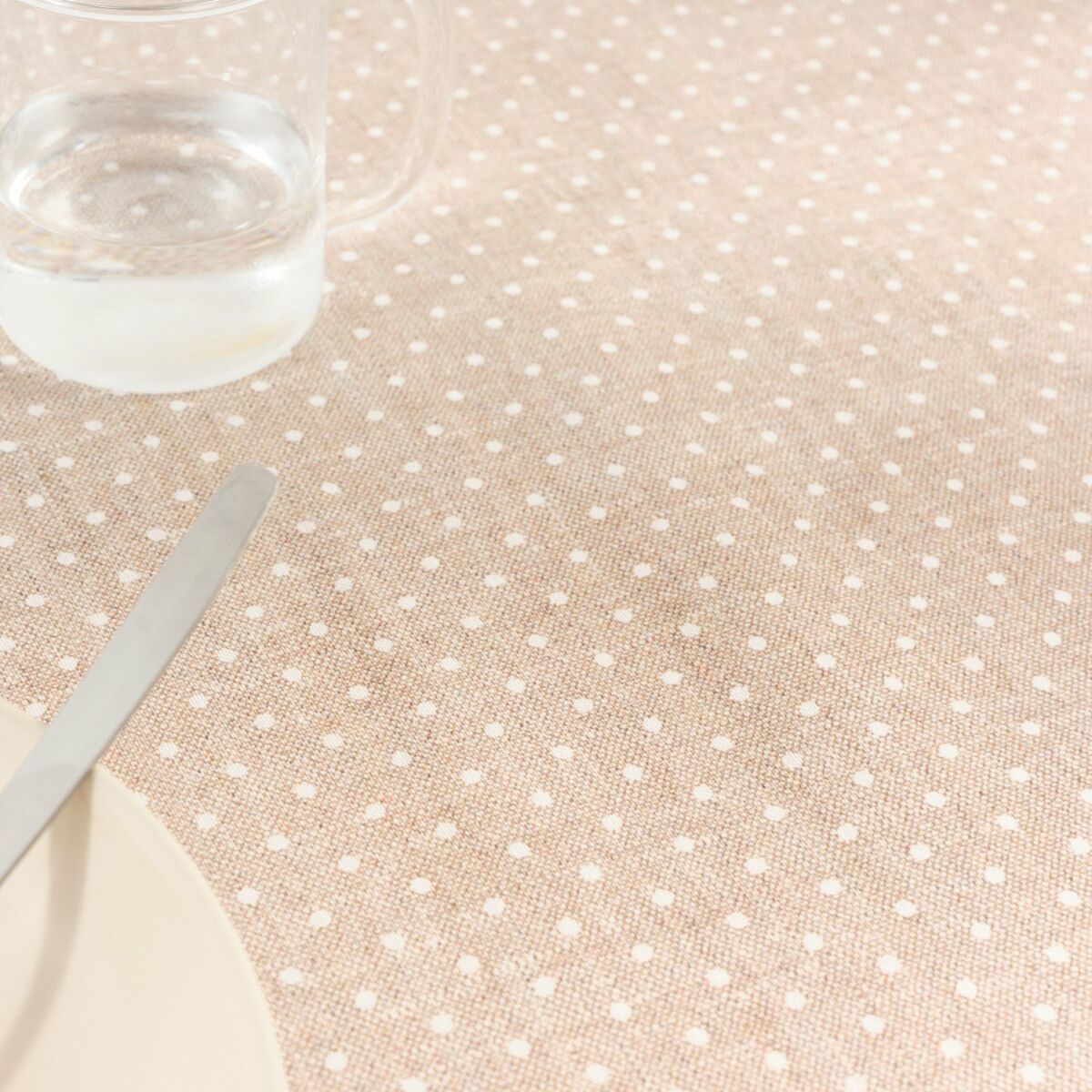 Nappe antitache Belum Plumeti Blanc 100 x 80 cm